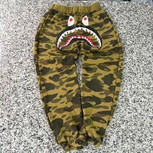 Bape 1st Camo Shark Slim Sweatpants Jogger Fits XS